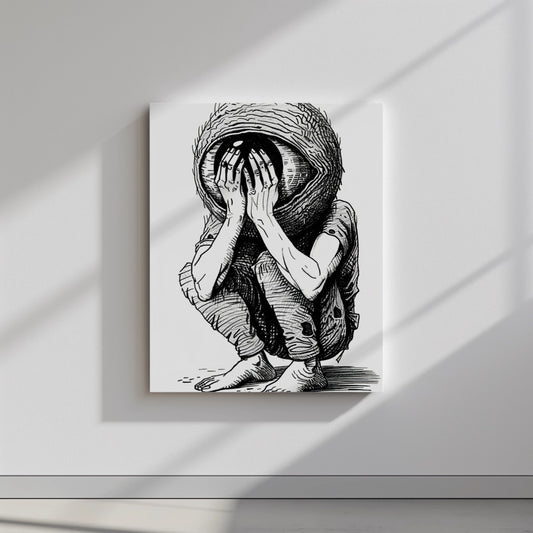 Quadro canvas omertà