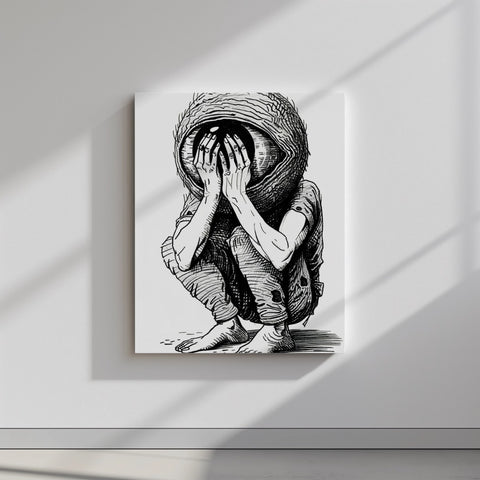 Quadro canvas omertà