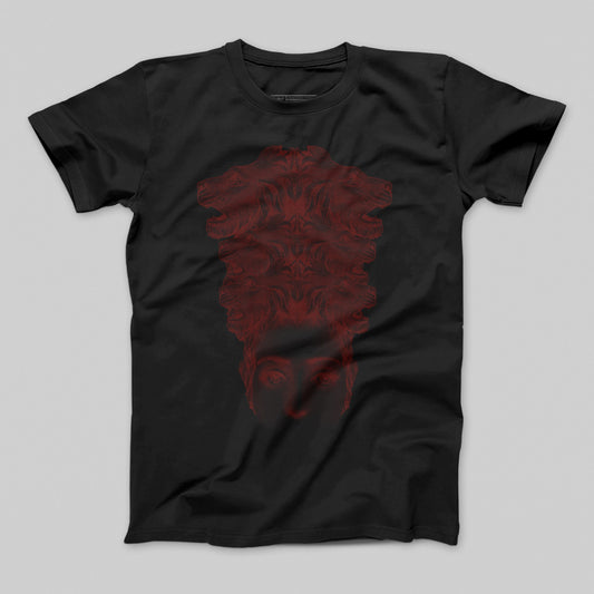 T-shirt donna boyfriend head