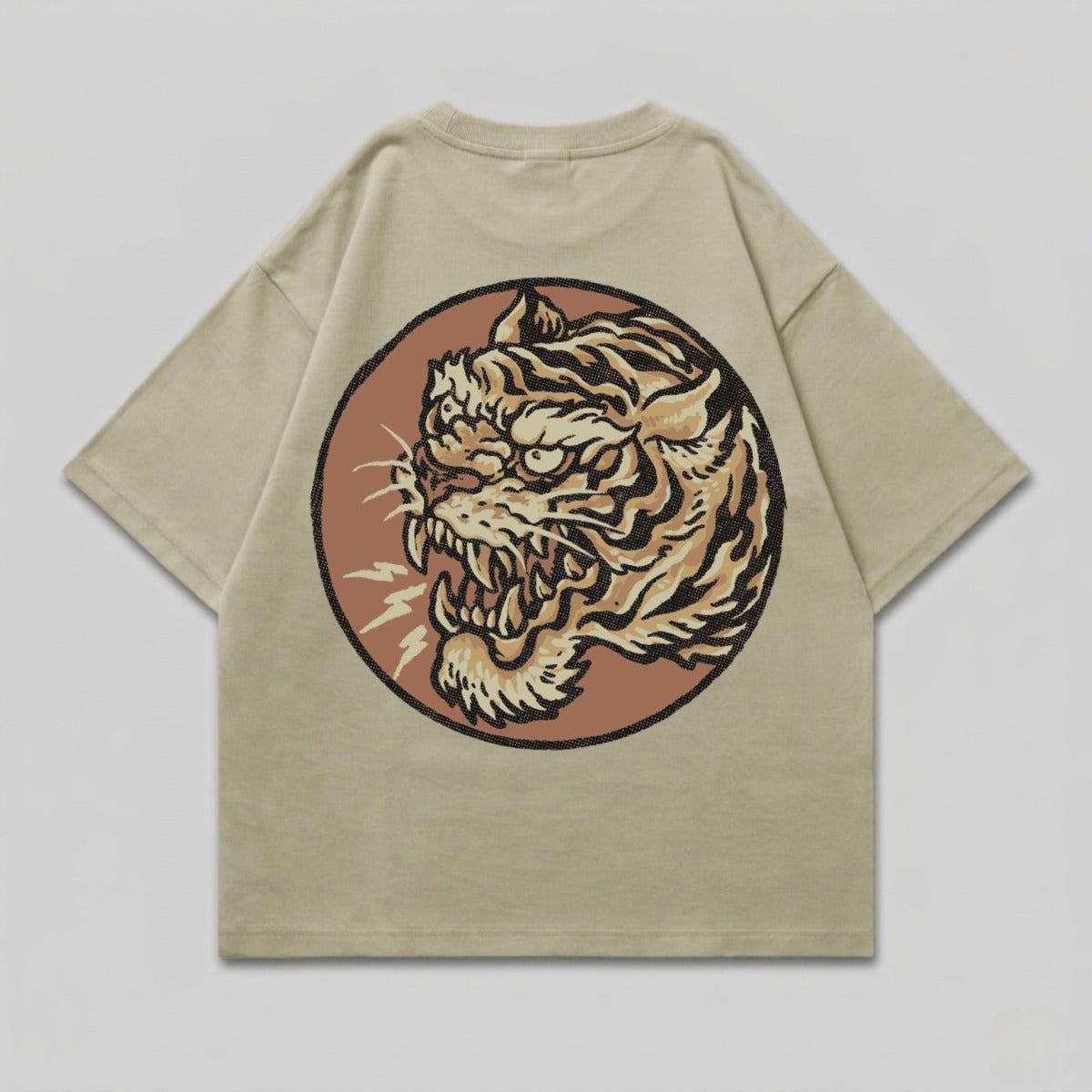 Roaring Tiger Head Circle Graphic Powerful Design product type
Tiger
Roaring Tiger
Tiger Head
Animal Graphic
Big Cat Design
Powerful Tiger
Circle Graphic
Mythic Tiger
Asian Tiger
Wild Animal
Graphic Tee
Design Art
Unique Graphic
Oversize Tee
Back Print
Statement Tee
Feline Art
Creature Design
Bold Graphic
Apex Predator