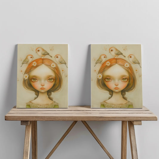Quadro canvas margherita