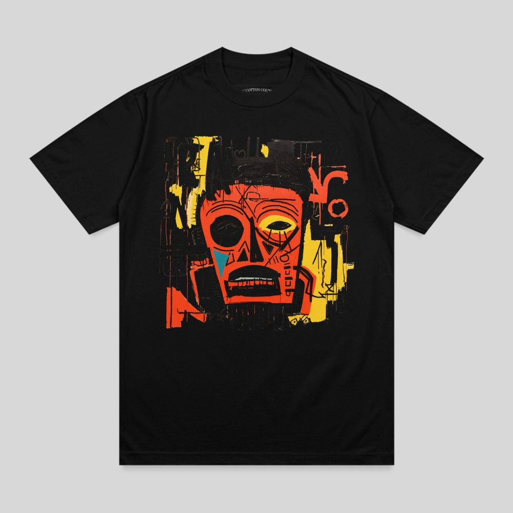 Abstract Graffiti Mask Face Vibrant Urban Artistic product type
