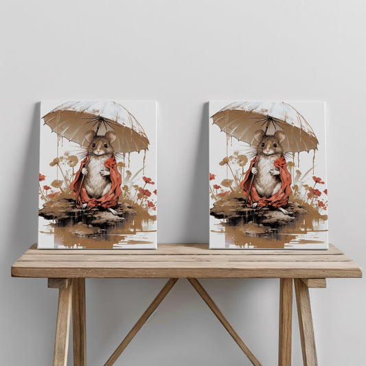 Quadro canvas rainymouseok