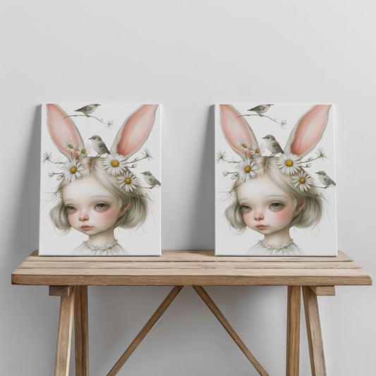 Quadro canvas lady