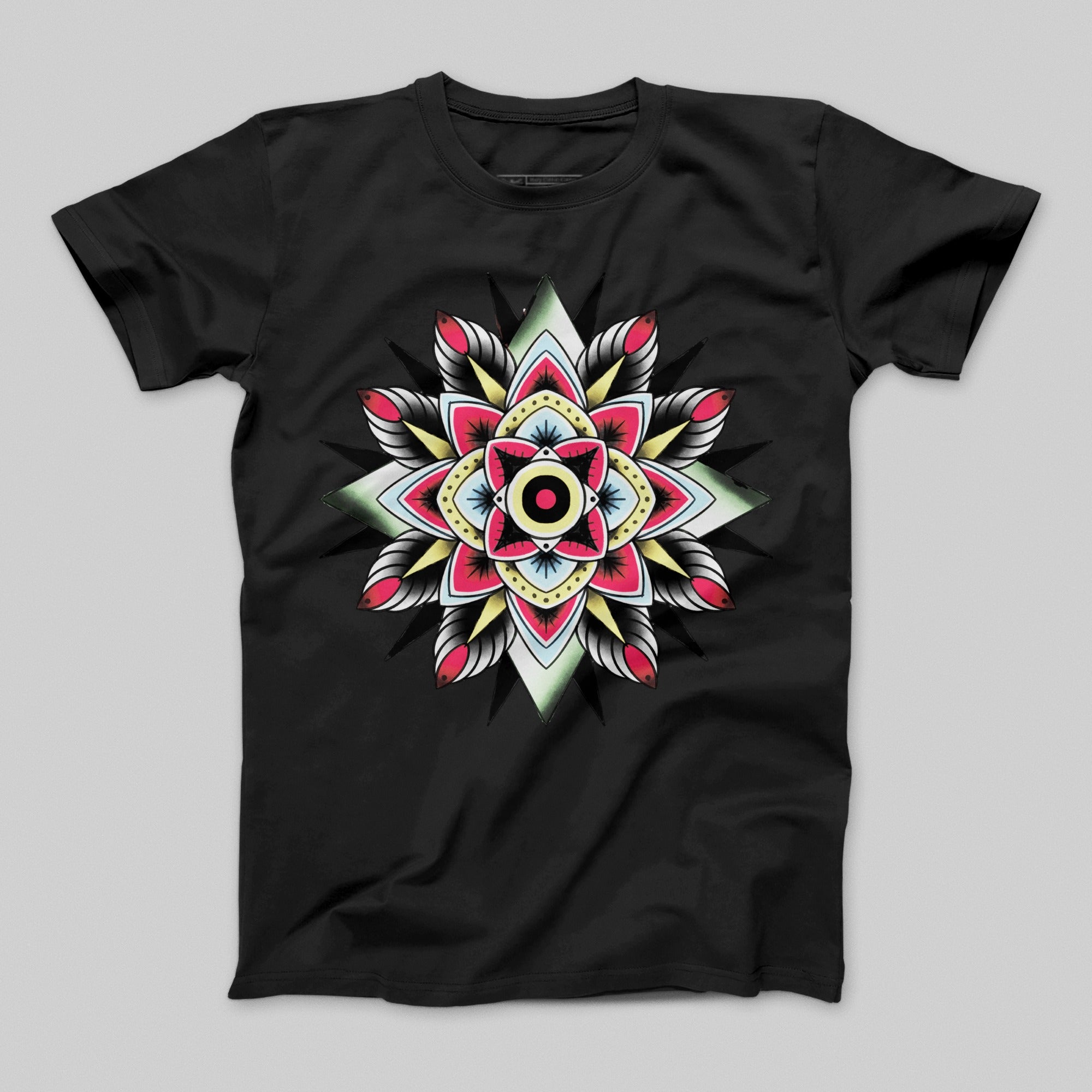 Mandala Tribal Design Graphic T-Shirt for Everyday Wear