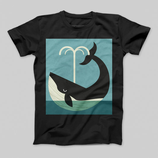 T-shirt donna boyfriend whale_new