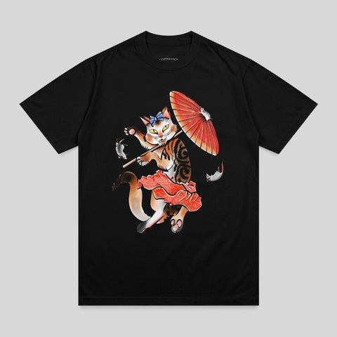 Bipedal Cat Red Umbrella Skirt Fanciful Fish product type