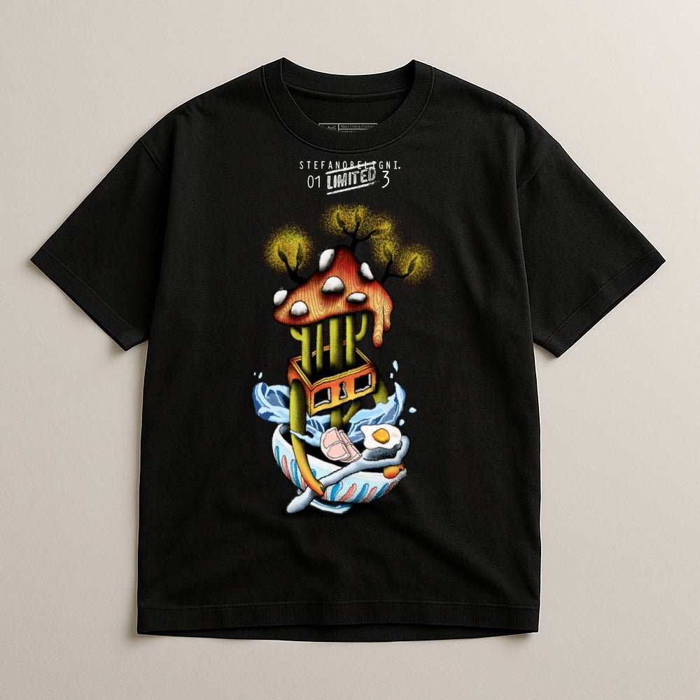 Unique Artistic Graphic Tee Limited Edition Design