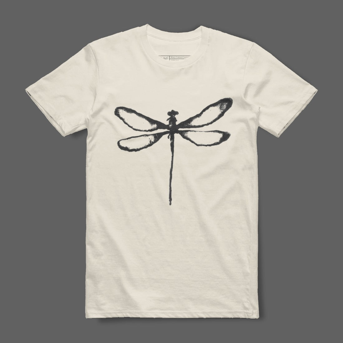 Classic T-Shirt with Dragonfly Graphic Design