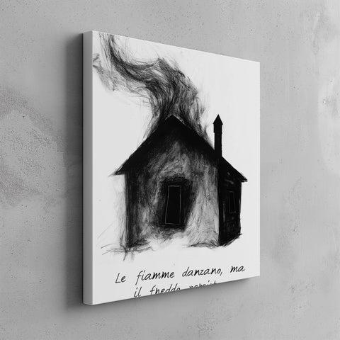 Quadro canvas le-fiamme