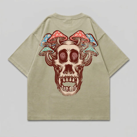 Dark Fantasy Skull Mushroom Psychedelic Art Design product type
Skull Design, Mushroom Art, Psychedelic Print, Graphic Tee, Dark Fantasy, Trippy Style, Unique Graphic, Boho Aesthetic, Artistic Shirt, Edgy Apparel, Street Fashion, Fungi Graphic, Monster Skull, Swirl Eyes, Groovy Design, Mystical Skull, Vibrant Colors, Statement Piece, Fantasy Graphic, Hipster Style