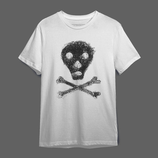 Graphic Skull and Crossbones Design T-shirt Product