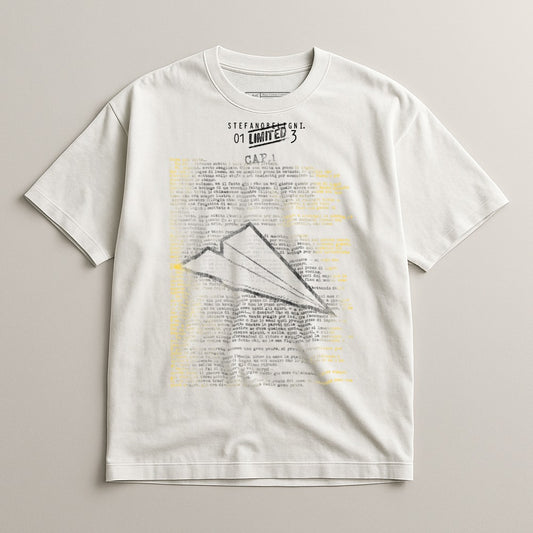 Graphic Paper Airplane Design Limited T-Shirt