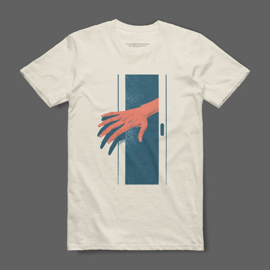 Hand Reaching from a Doorway Graphic T-Shirt