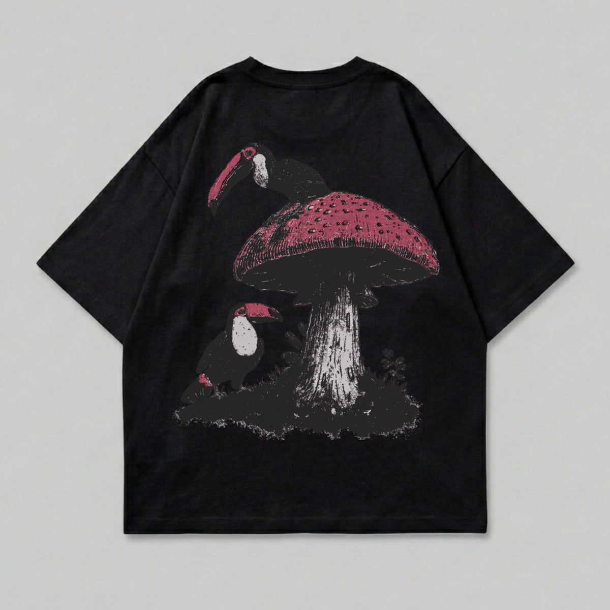Toucans Mushroom Forest Fungi Dark Graphic Unique product type
Toucans
Mushroom
Fungi
Forest art
Nature graphic
Dark aesthetic
Unique print
Vintage style
Retro design
Grunge art
Avian graphic
Bird design
Toadstool art
Animal print
Tropical bird
Mystical forest
Botanical art
Wildlife graphic
Magical fungi
Woodland scene