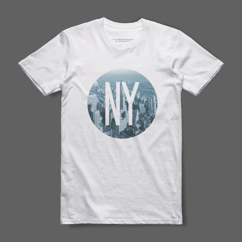 NY Cityscape Graphic T-Shirt for Urban Style