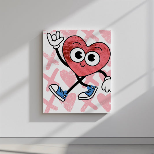 Quadro canvas xoxo