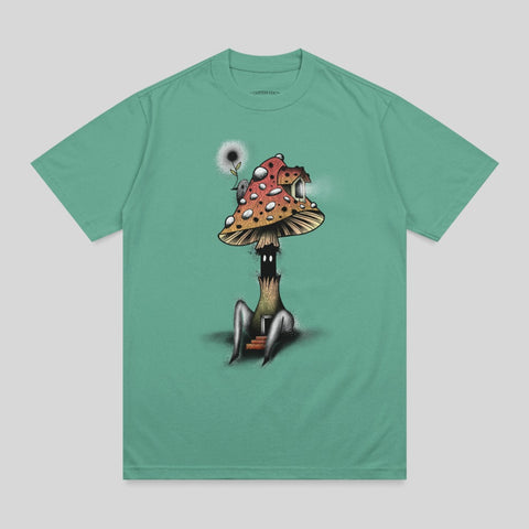 Mystical Mushroom Dwelling Sitting Figure Dark Bloom product type
