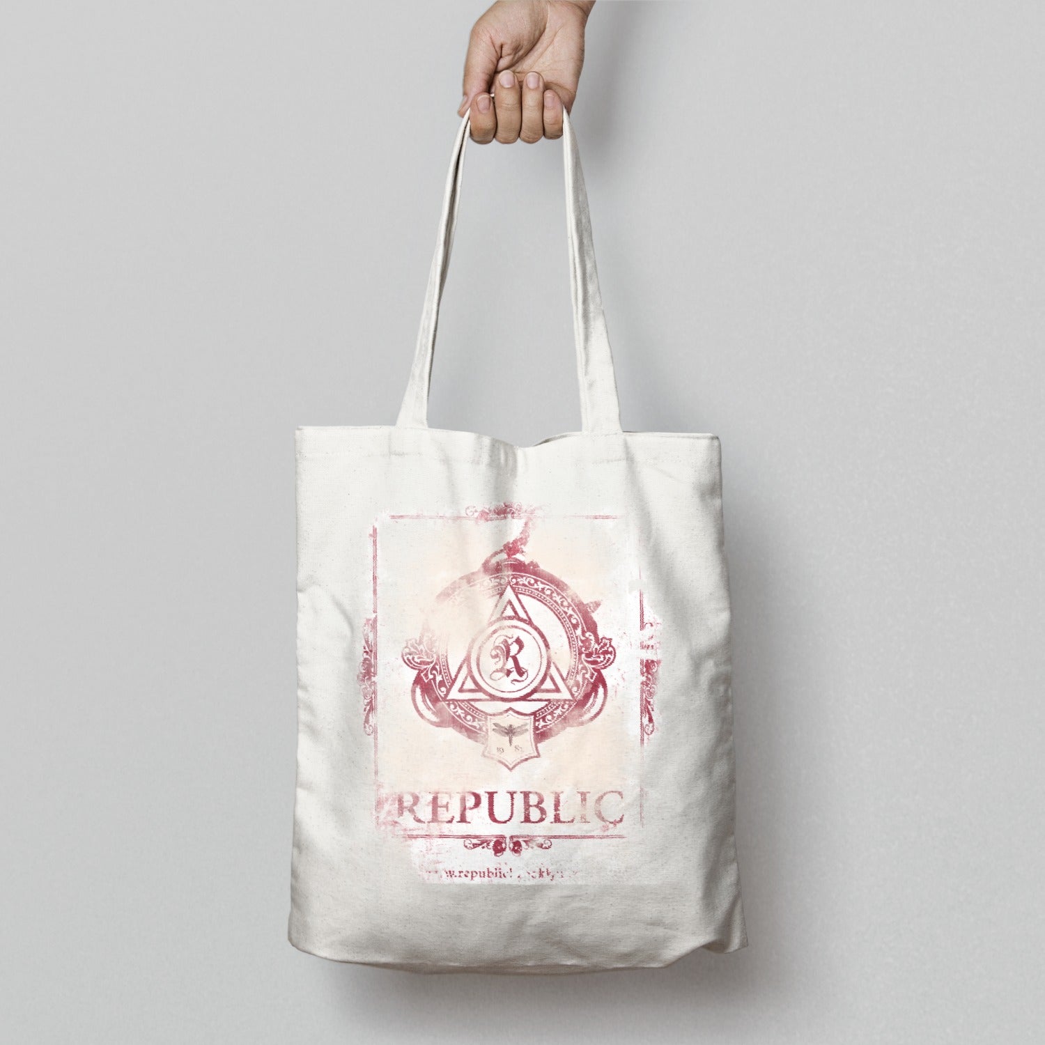 Republic Vintage Design Tote Bag for Everyday Use