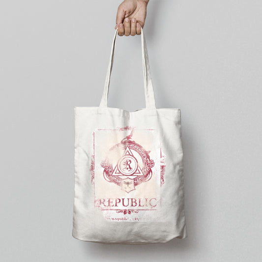 Republic Vintage Design Tote Bag for Everyday Use