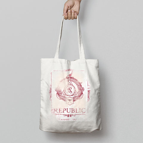 Republic Vintage Design Tote Bag for Everyday Use