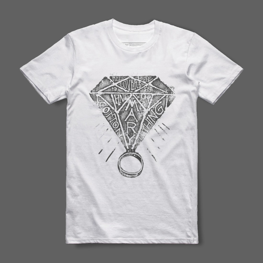 Vintage Art Deco Inspired Graphic Design T-Shirt