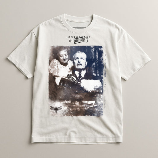 Limited Edition Graphic Tee with Vintage Artwork