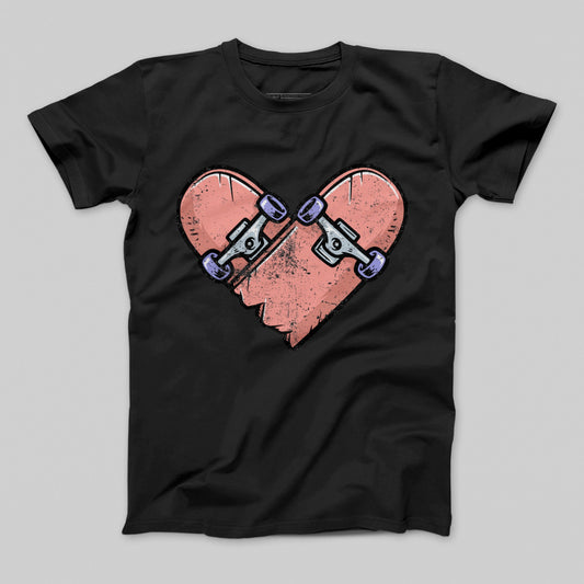 T-shirt donna boyfriend love-skate