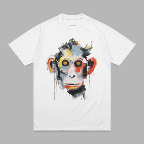 Abstract Monkey Face Colorful Artistic Unique product type