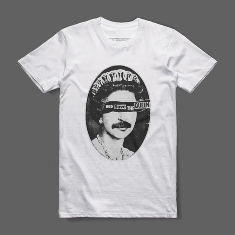 God Save The Queen Punk Rock Graphic Tee