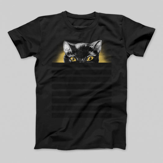 T-shirt donna boyfriend Vintage Cat