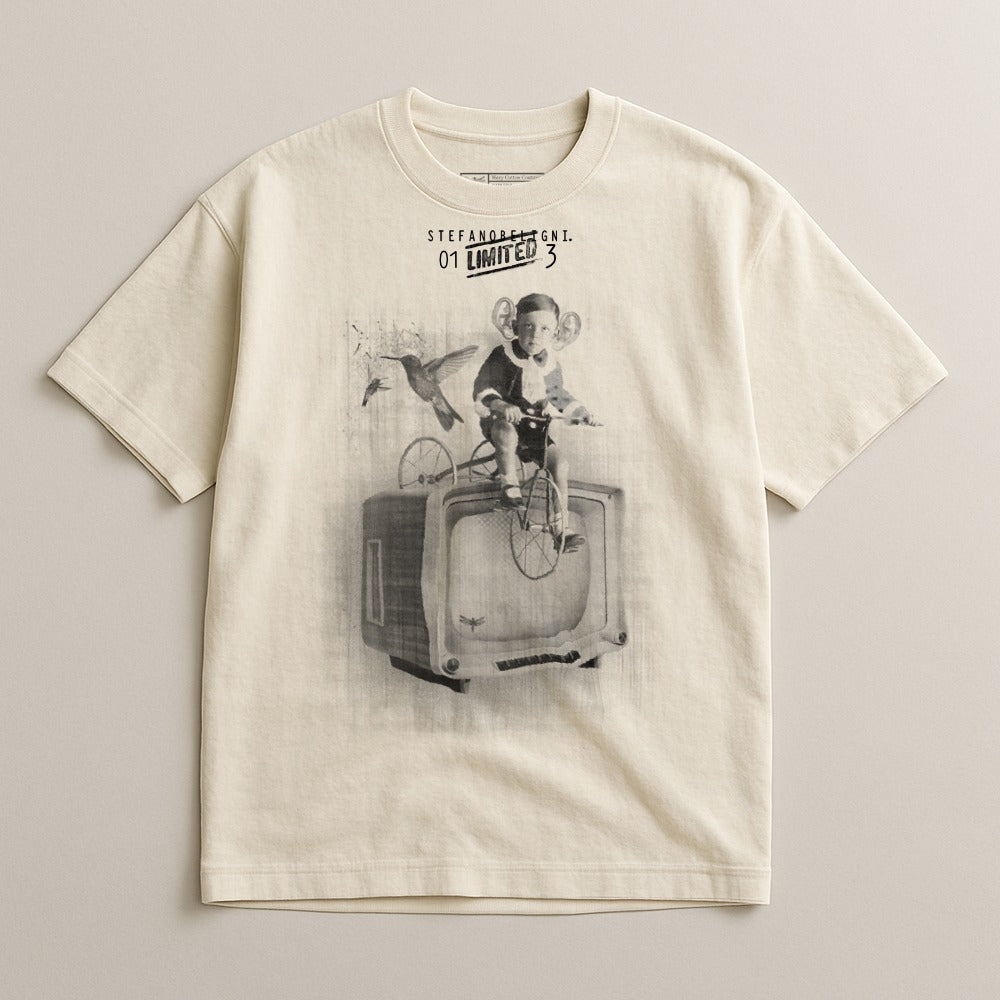STEFANORIGINAL 01 LIMITED 3 Printed Short Sleeve T-Shirt
