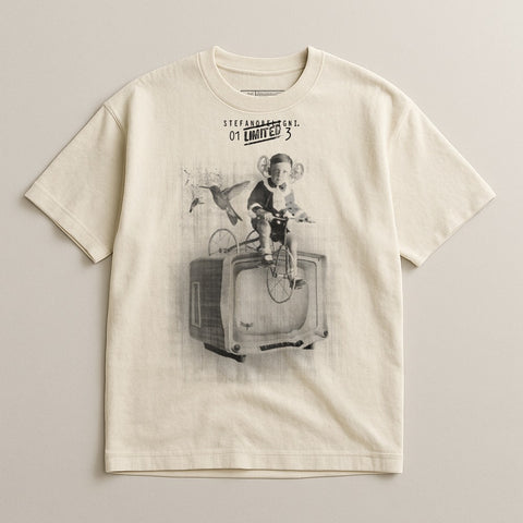 STEFANORIGINAL 01 LIMITED 3 Printed Short Sleeve T-Shirt