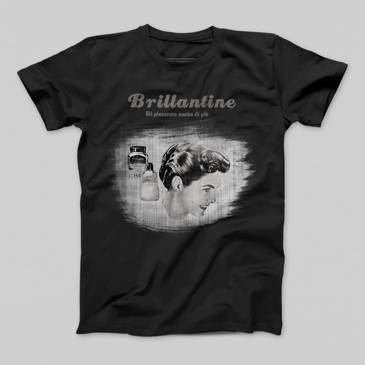 T-shirt donna boyfriend brillantine
