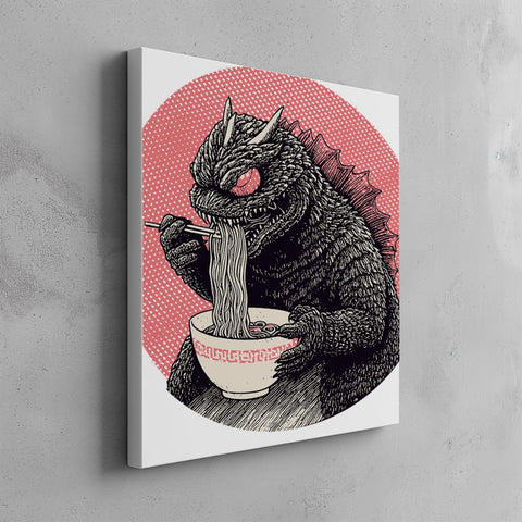 Quadro canvas ramenzilla