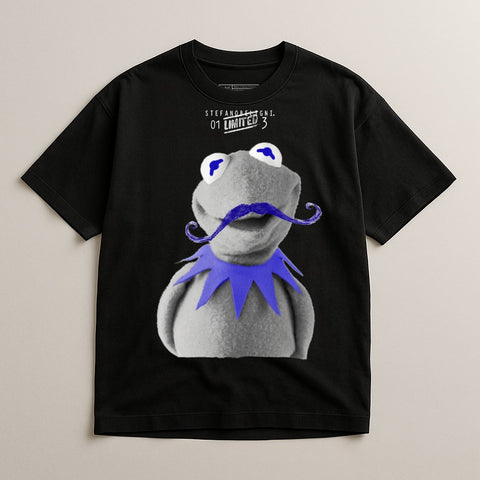 Kermit the Frog Fun Character Graphic T-Shirt