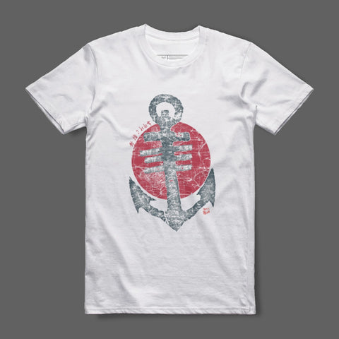 Vintage Nautical Anchor Graphic T-shirt