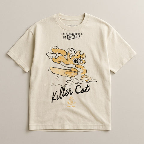 Limited Edition Killer Cat Graphic T-Shirt