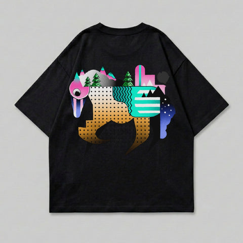 Abstract Geometric Bear Nature Artful Design Product Type