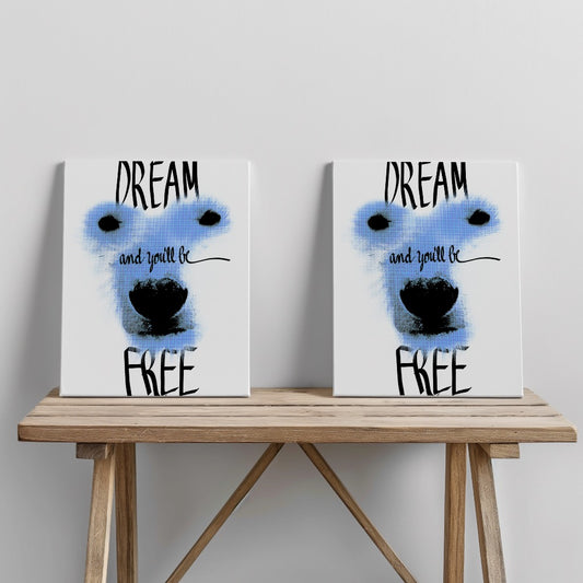 Quadro canvas Dream Free