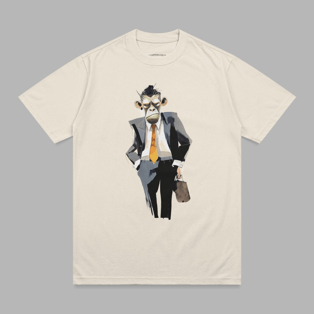 Smart Executive Monkey Suit Tie Graphic product type