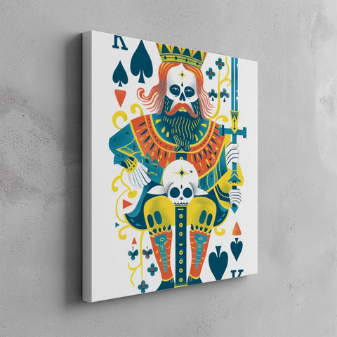 Quadro canvas rei-morto