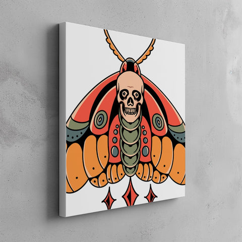 Quadro canvas death-moth