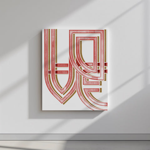 Quadro canvas love_chiari