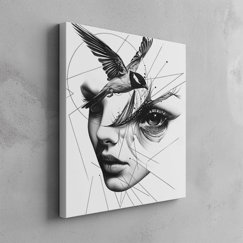 Quadro canvas bird-eye