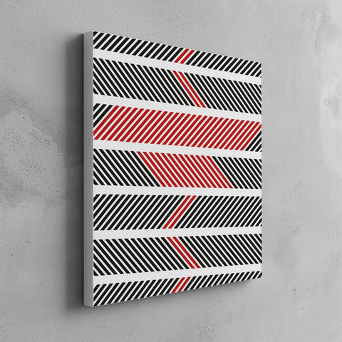 Quadro canvas Stripe Geometry