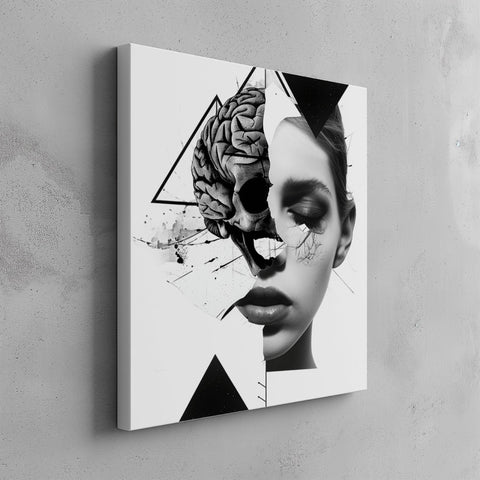 Quadro canvas anatomia