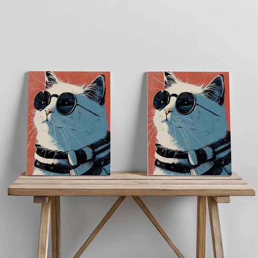 Quadro canvas Gatto-Paul