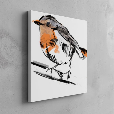 Quadro canvas redbird