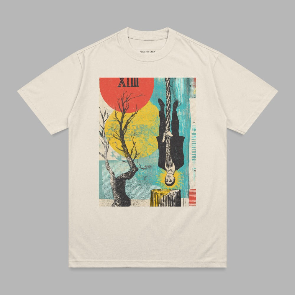 Man Upside Down XIII Abstract Tree Rope Stump product type